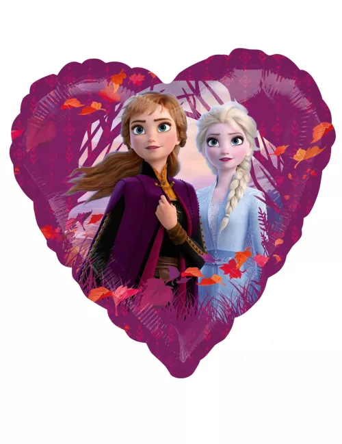 Photo du produit Ballon aluminium c?ur La Reine des Neiges 2 43 cm