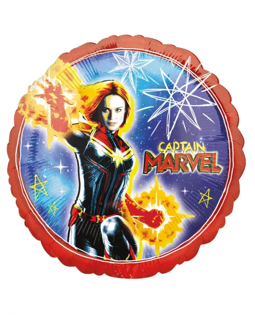Photo du produit Ballon aluminium Captain Marvel 43 cm
