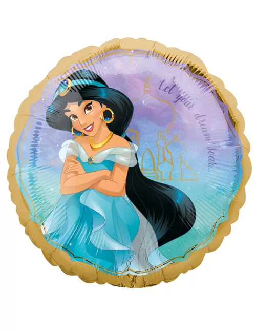 Photo du produit Ballon aluminium Jasmine Disney 43 cm