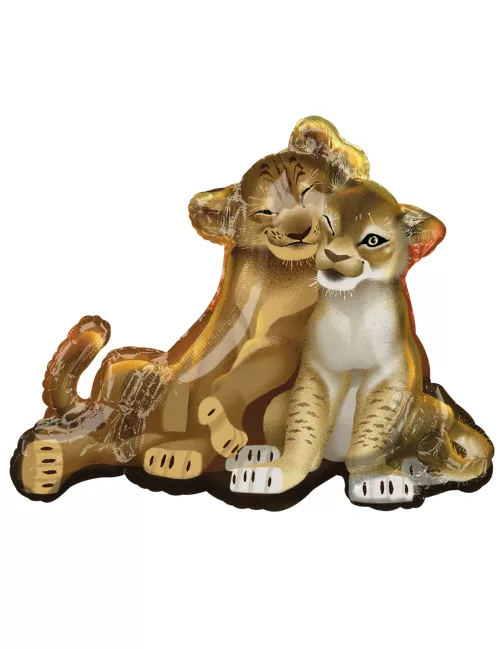 Photo du produit Ballon aluminium Le Roi Lion 78 x 66 cm