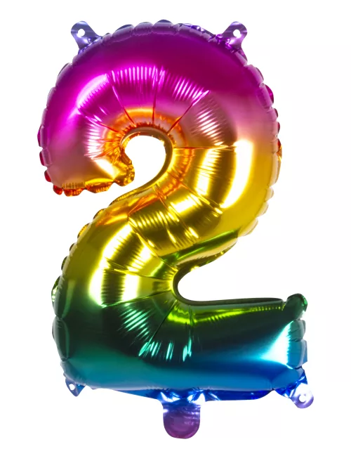 Photo du produit Ballon aluminium multicolore 36 cm