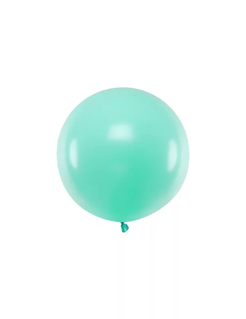 Photo du produit Ballon en latex géant menthe 60 cm