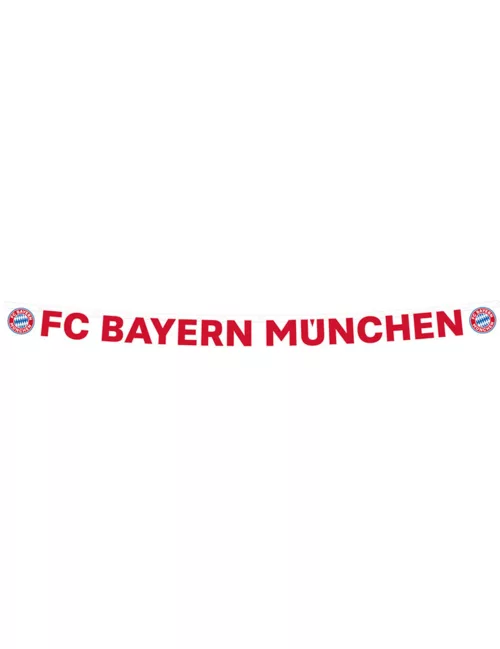 Photo du produit Bannière en carton FC Bayern Munich 180 x 11 cm