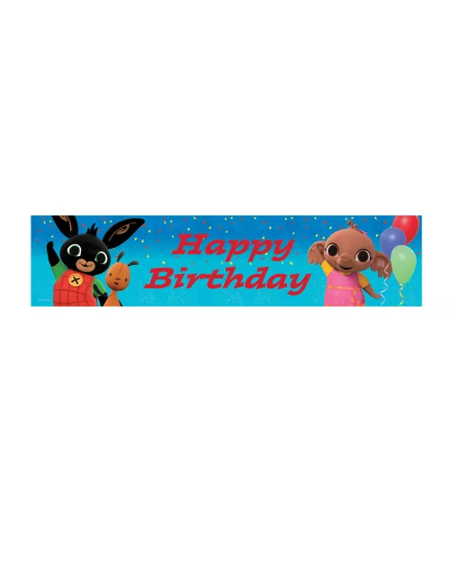 Photo du produit Bannière Happy Birthday Bing 270 x 20 cm