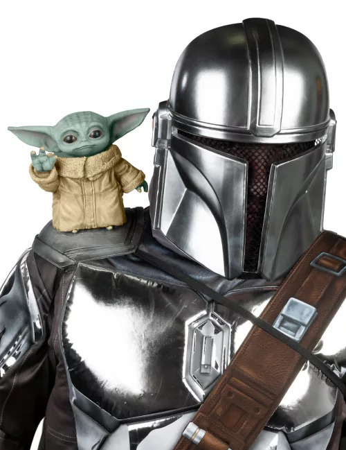 Photo du produit Bébé Yoda d'épaule