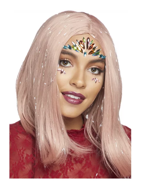 Photo du produit Bijoux pour visage adhésifs multicolores