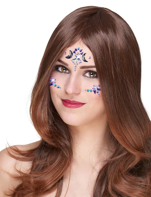 Photo du produit Bijoux pour visage adhésifs lunaire