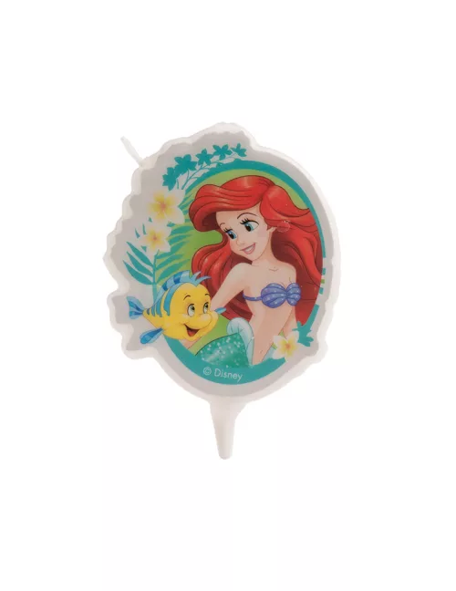 Photo du produit Bougie d'anniversaire La Petite Sirène 7,5 cm