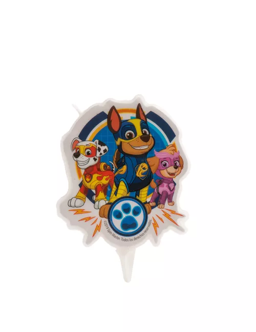 Photo du produit Bougie d'anniversaire Pat'Patrouille 7,5 cm