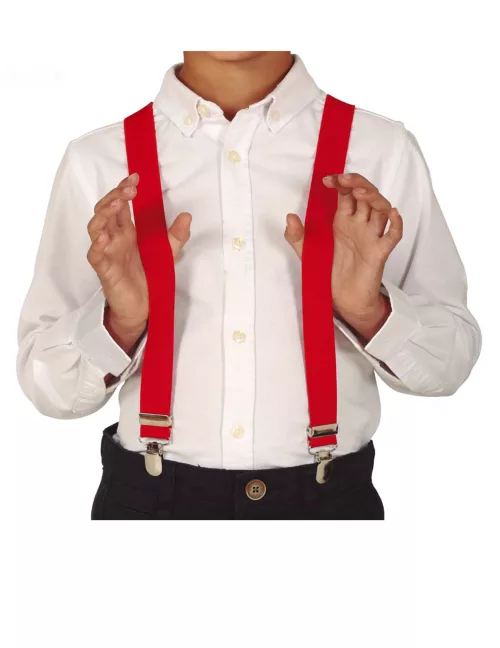 Photo du produit Bretelles rouge enfant