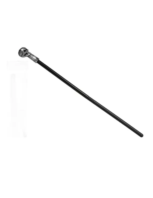 Photo du produit Canne sceptre tête de mort 75 cm