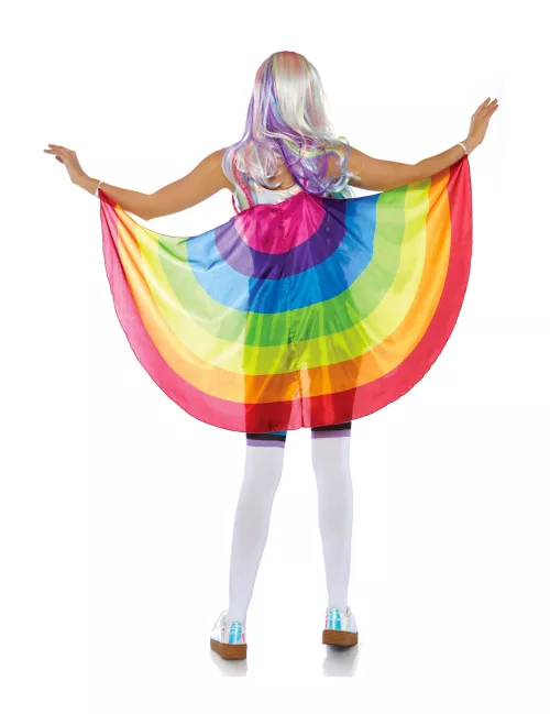 Photo du produit Cape arc-en-ciel adulte