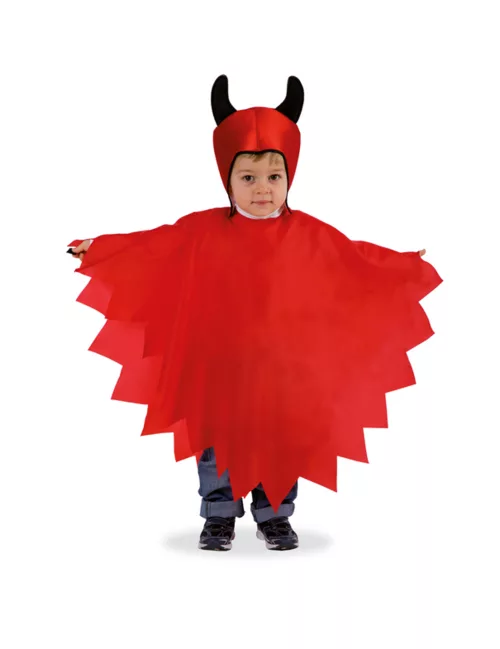 Photo du produit Cape et bonnet diablotin enfant