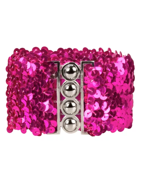 Photo du produit Ceinture à sequins fuschia adulte