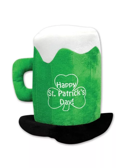 Photo du produit Chapeau chope de bière vert adulte