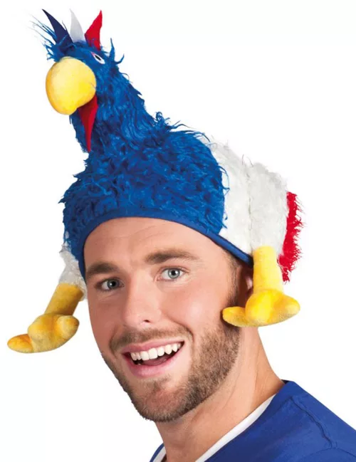 Photo du produit Chapeau coq supporter France adulte