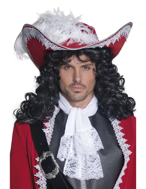 Photo du produit Chapeau pirate rouge adulte