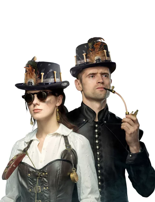 Photo du produit Chapeau haut de forme vaudou adulte
