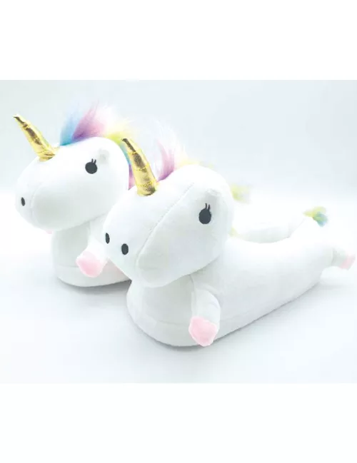 Photo du produit Chaussons licornes adulte