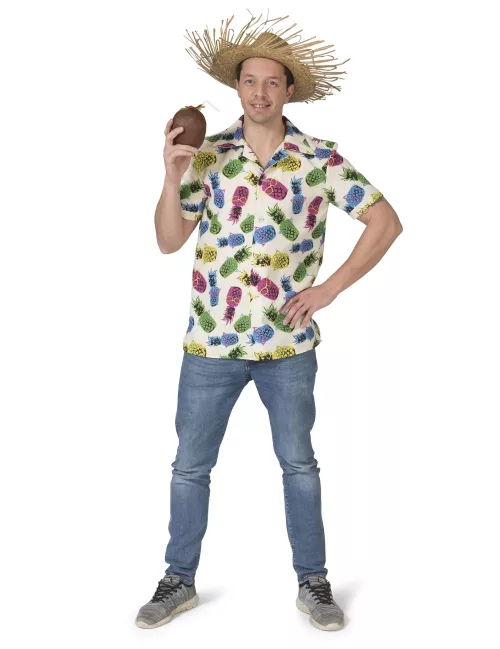 Photo du produit Chemise à motif ananas homme