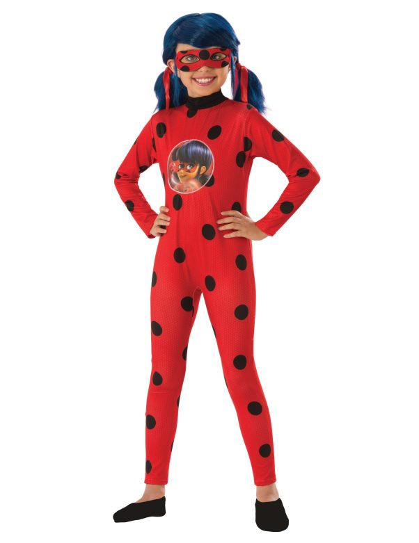 Photo du produit Coffret déguisement classique Ladybug fille