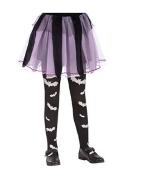 Photo du produit Collant noir chauve-souris fille
