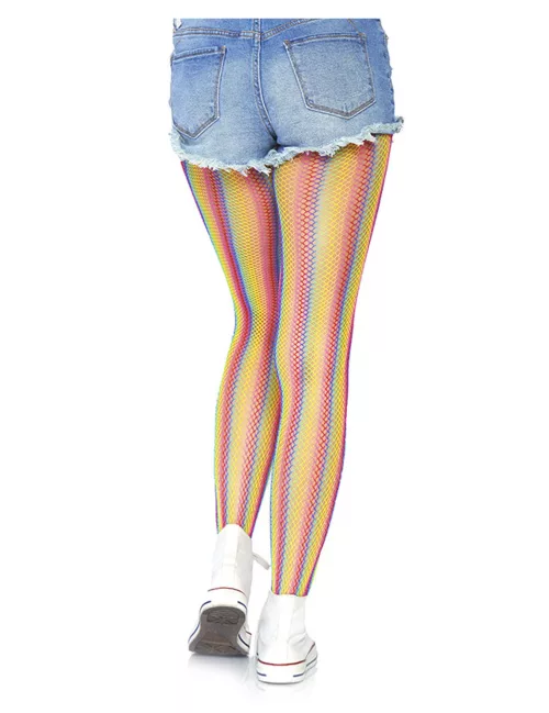 Photo du produit Collants résille arc-en-ciel femme