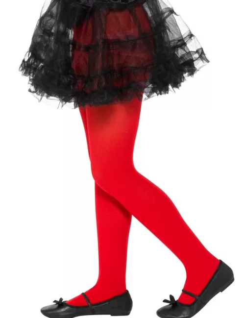 Photo du produit Collants opaques rouge enfant