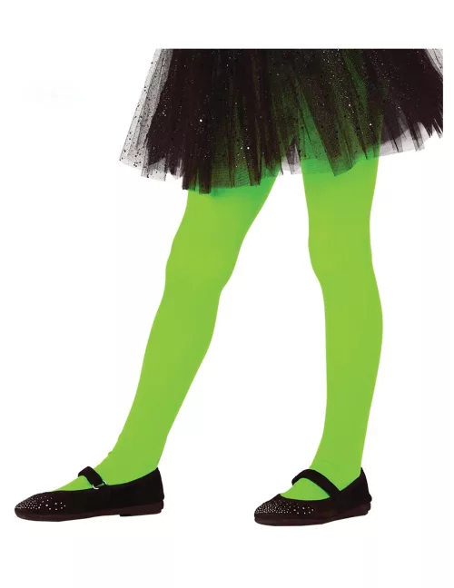 Photo du produit Collants verts opaques fille
