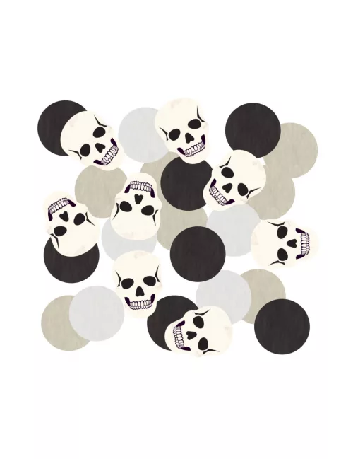 Photo du produit Confettis squelette Halloween 14 gr
