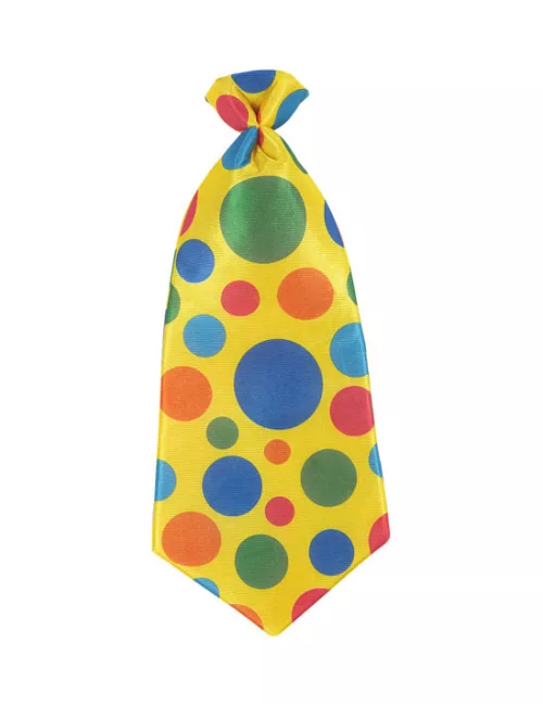 Photo du produit Cravate à pois clown adulte