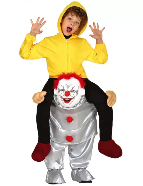 Photo du produit Déguisement à dos de clown psychopathe enfant