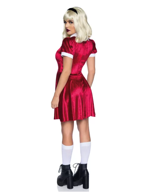 Photo du produit Déguisement baby doll rouge femme