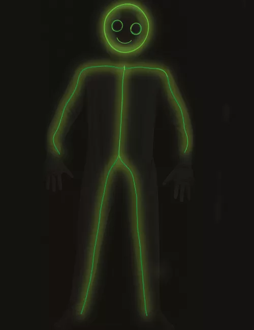 Photo du produit Déguisement bonhomme led adulte