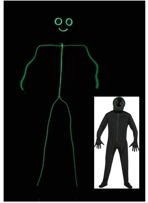 Photo du produit Déguisement bonhomme led adulte