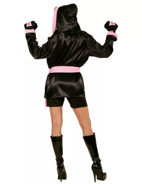 Photo du produit Déguisement championne de boxe sexy femme