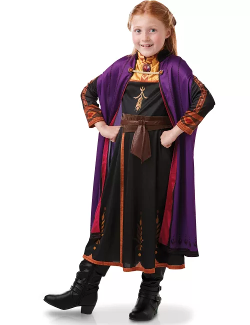 Photo du produit Déguisement classique Anna La Reine des neiges 2 fille