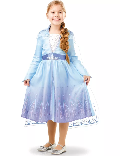 Photo du produit Déguisement classique Elsa La Reine des neiges 2 fille