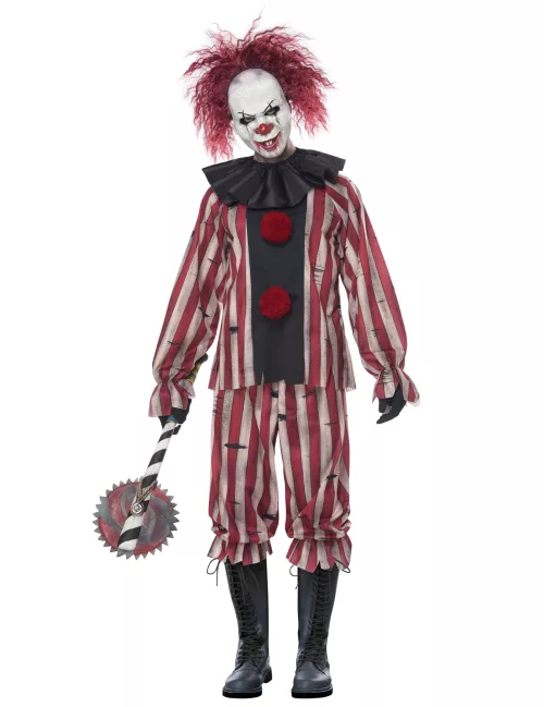 Photo du produit Déguisement clown démoniaque luxe adulte