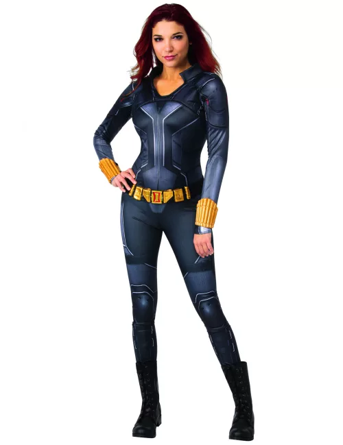 Photo du produit Déguisement combinaison Black Widow femme