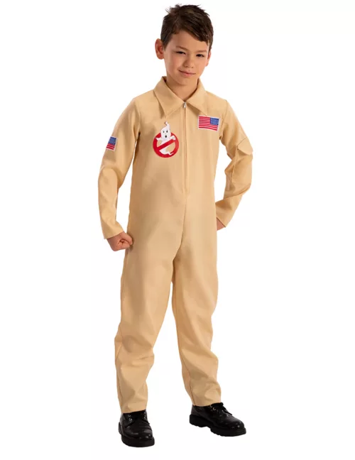Photo du produit Déguisement combinaison chasseur de fantômes enfant