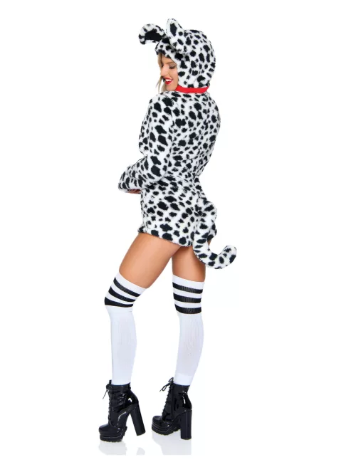 Photo du produit Déguisement combishort dalmatien sexy femme