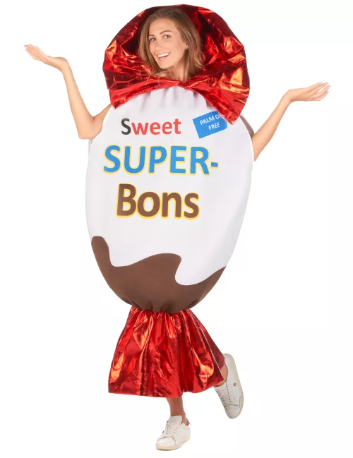 Photo du produit Déguisement confiserie superbon adulte