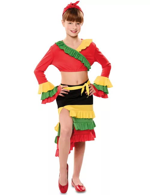 Photo du produit Déguisement danseuse de rumba fille