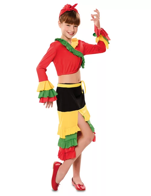 Photo du produit Déguisement danseuse de rumba fille