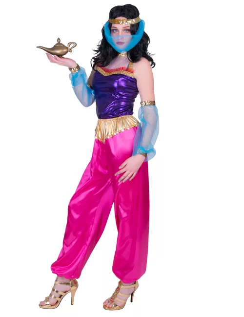 Photo du produit Déguisement danseuse orientale avec coiffe femme