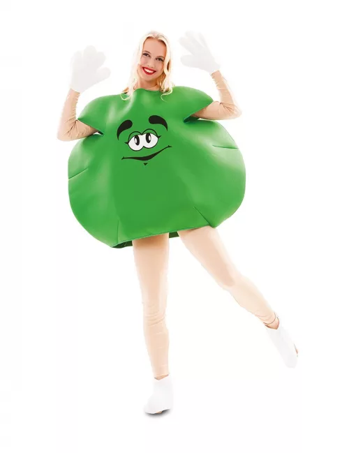 Photo du produit Déguisement de bonbon vert adulte