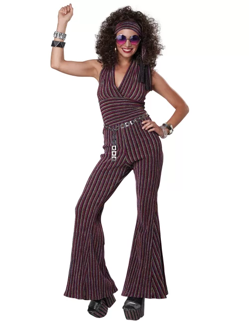 Photo du produit Déguisement disco dos nu luxe femme