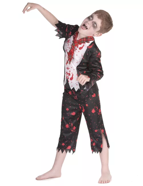 Photo du produit Déguisement écolier zombie garçon