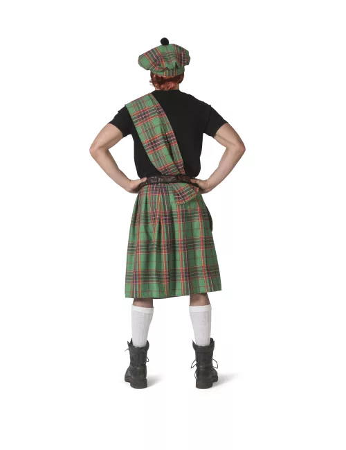 Photo du produit Déguisement écossais vert homme